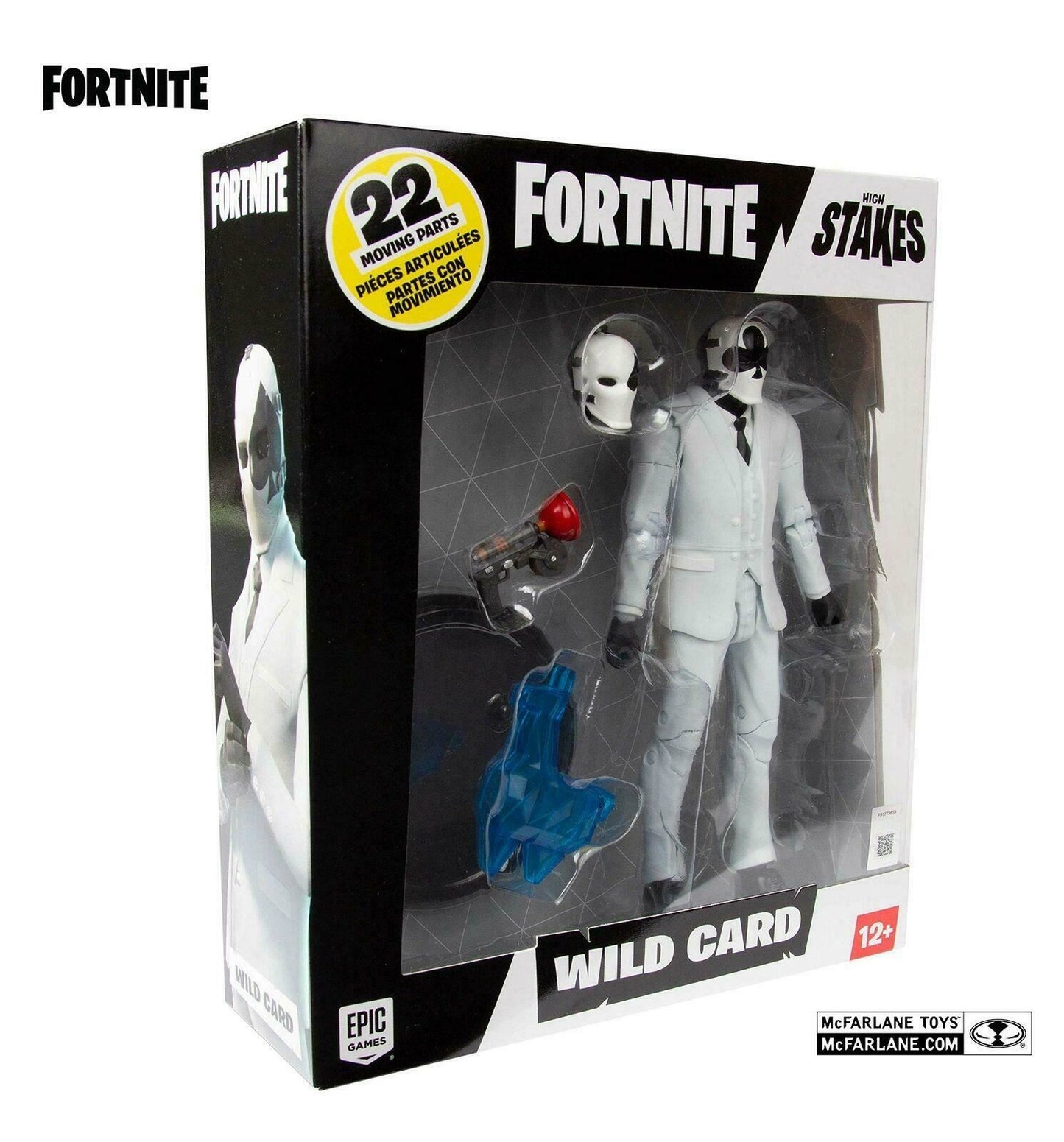 Fortnite High Stakes Wild Card Action Figure – McFarlane Toys Premium 7″ Fortnite Figure with Accessories (Epic Games Official)