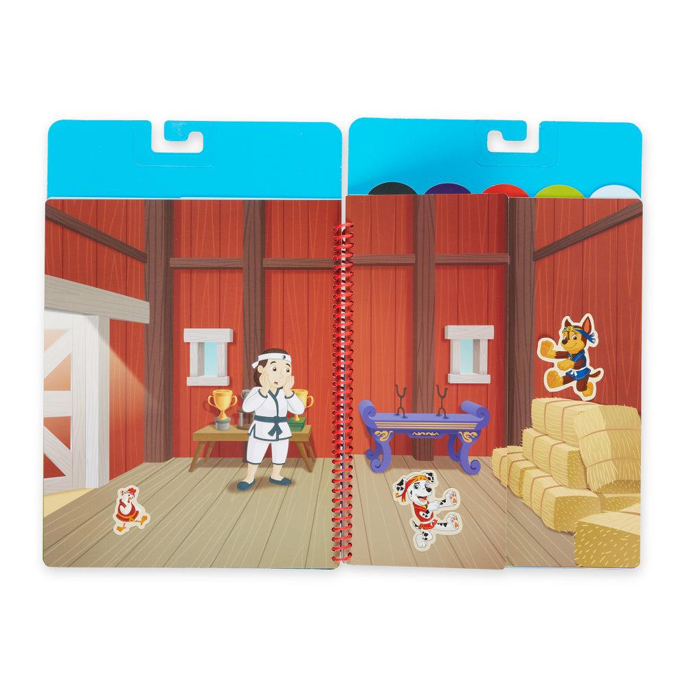 PAW Patrol Flip Flap Pad 130 Reusable Stickers Melissa & Doug 33253