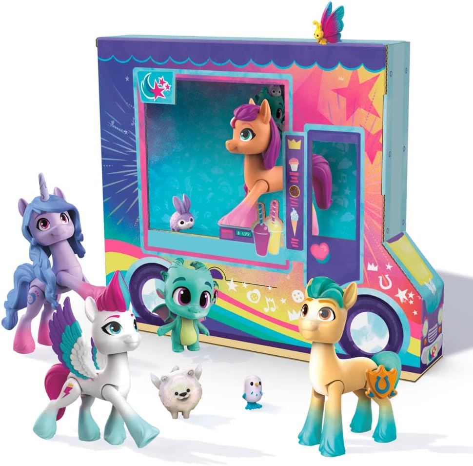 My Little Pony Make Your Mark Friends of Maretime Bay Playset F3865 4 Ponies