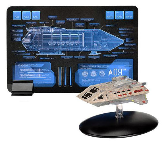 #13 Transport Shuttlecraft Model Diecast Shuttlecraft Ship (Eaglemoss / Star Trek)