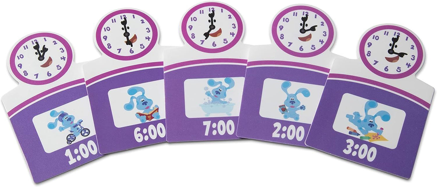 Tickety Tock Magnetic Clock 33014 Blue's Clues & You! Wooden Clock (Melissa & Doug)