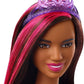 BARBIE Dreamtopia Princess 12" Doll Brunette with Pink Hairstreak Wearing Blue Skirt and Tiara (GJK15)