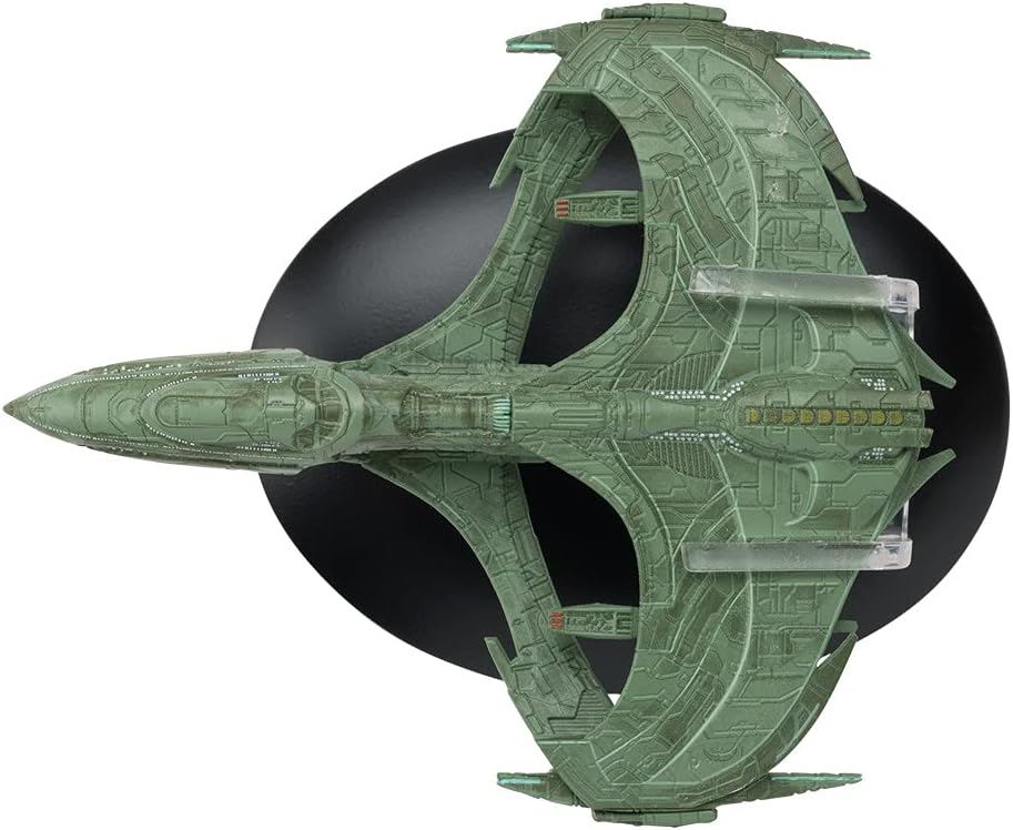 #13 R.R.W. Aelahl Light Warbird Battlecruiser Diecast Model Ship (Star Trek / Eaglemoss)