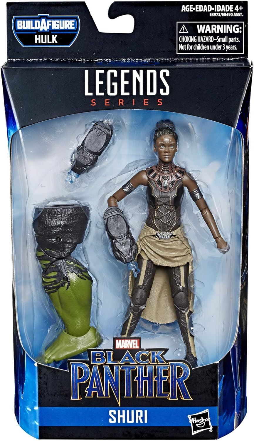 Shuri E3973 6" Action Figure (Black Panther / Marvel Legends Series)