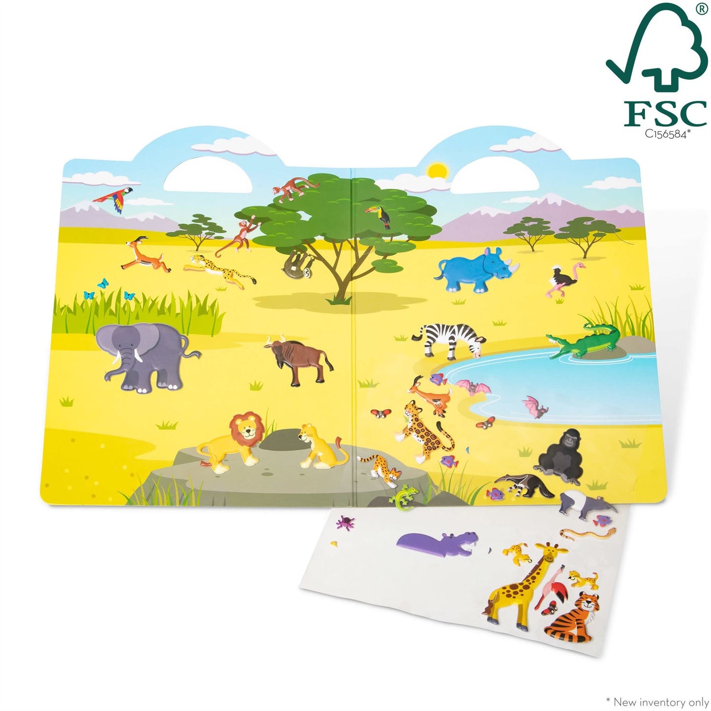 Puffy Sticker Play Set - Safari 45012 (Melissa & Doug)