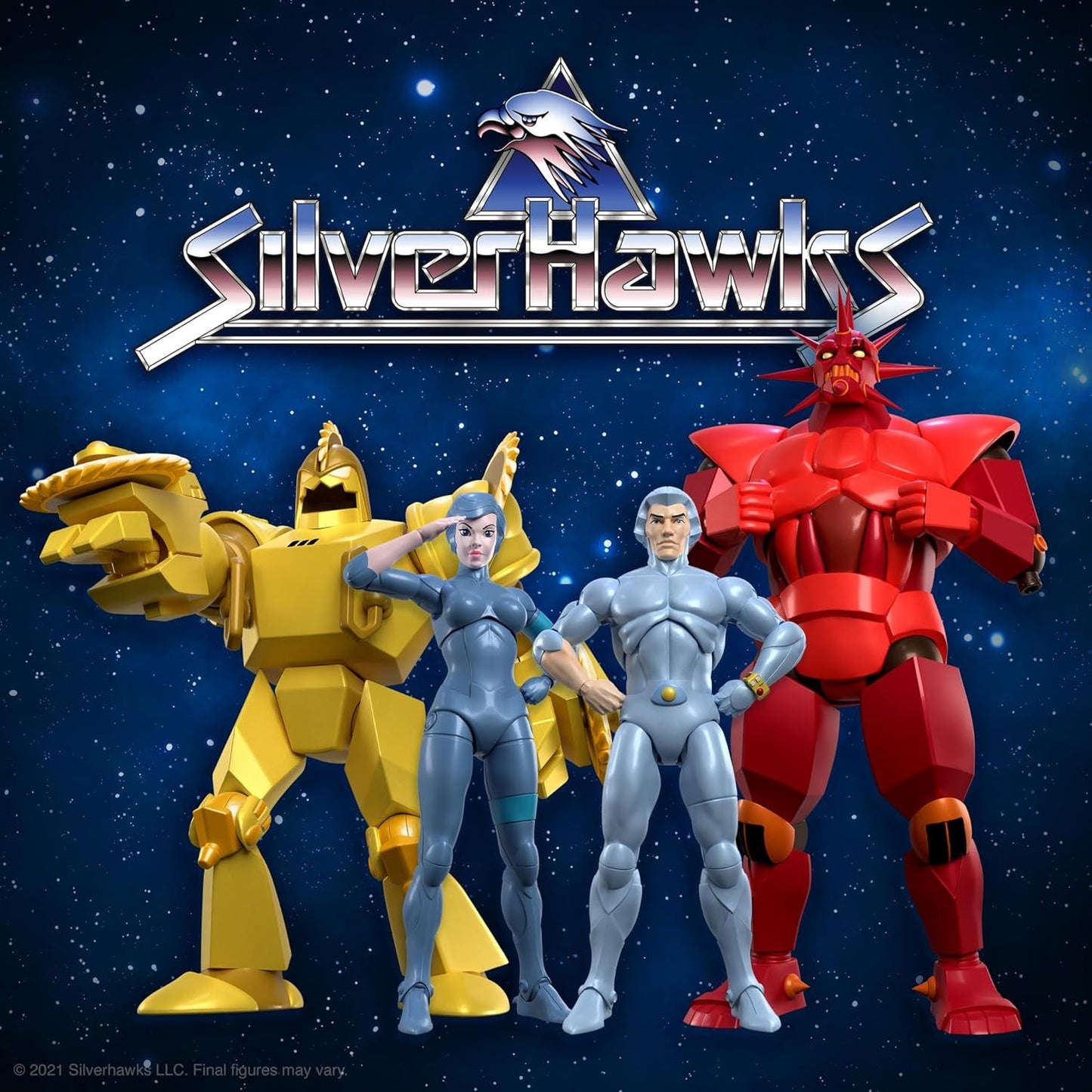 SilverHawks Buzz-Saw 8″ Collectible Figure (ULTIMATES! Series DE-HAWKW01-BZS-01) – SUPER7 Highly-Articulated 7”/8” Scale with Accessories & Shredator