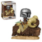 The Mandalorian and The Child on Bantha #416 Funko POP! Vinyl Figure (Star Wars) 52373