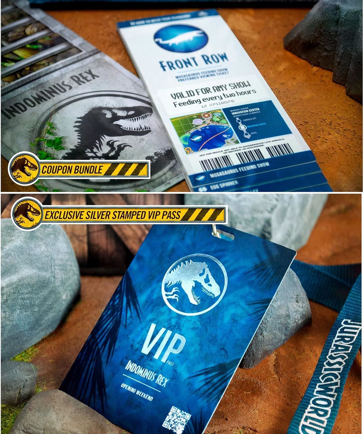 Jurassic World Indominus Kit – Collector’s Tin Set DCJW12 (Doctor Collector) – Limited Edition Hybrid Dino Experience