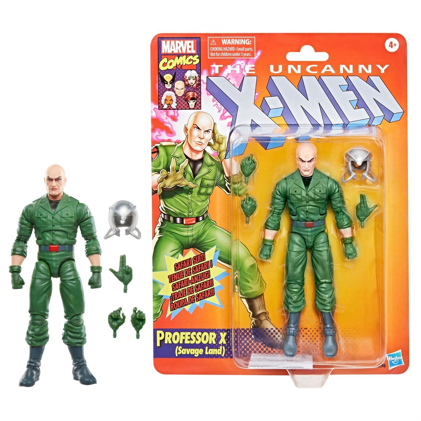 Professor X (Savage Land) 6″ Action Figure G0598 Marvel Uncanny X-Men Comics | Hasbro Collector Figure with Accessories