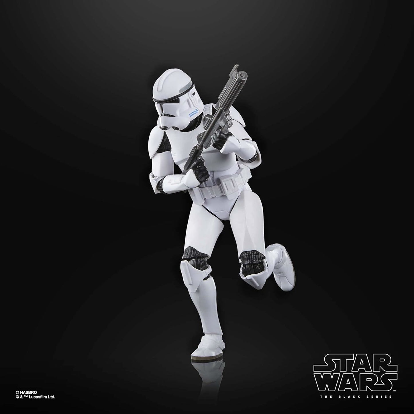 Phase II Clone Trooper 6″ Action Figure – Star Wars The Black Series F7105 (The Clone Wars) by Hasbro | Premium Collector Trooper with Accessories