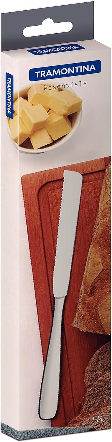 Bread Knife Stainless Steel 4.5" 63960/163 Essentials Tramontina Sleek Stylish
