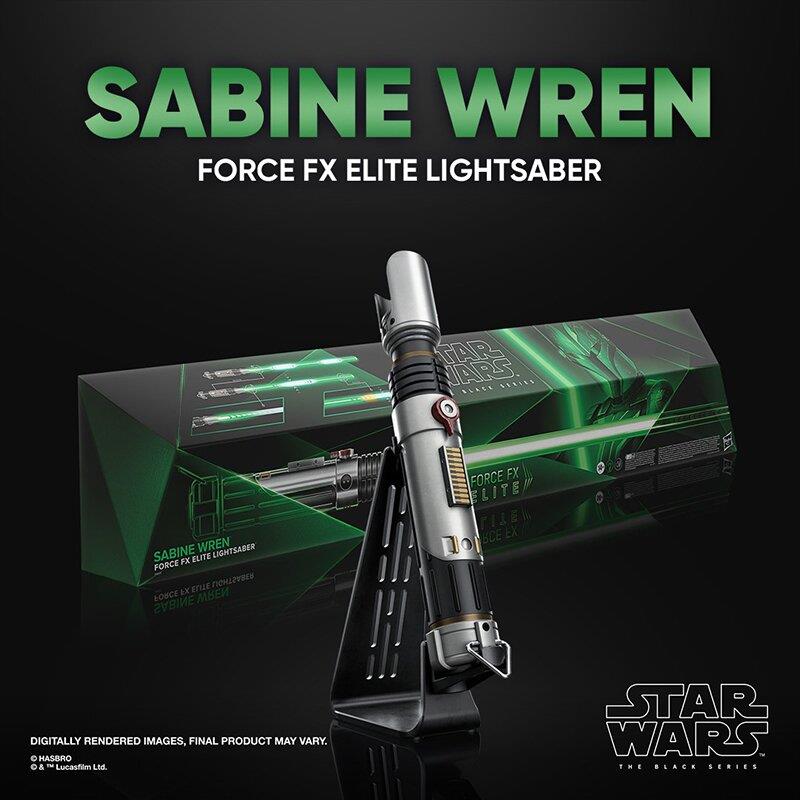 SABINE WREN FX Elite Lightsaber F9177 (Star Wars: The Black Series)