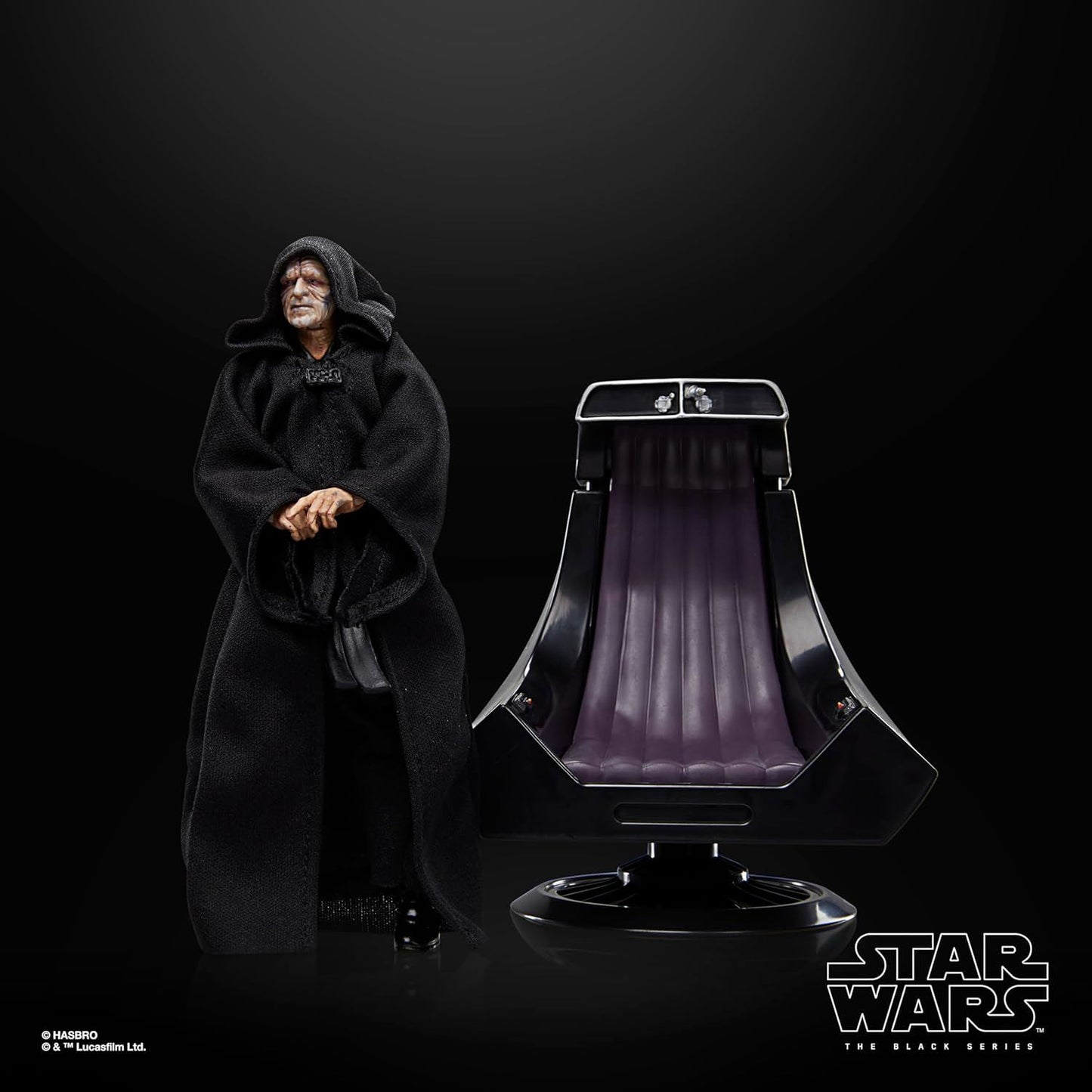 Emperor Palpatine & Throne G1318 Action Figure The Black Series (Star Wars: Return of the Jedi)