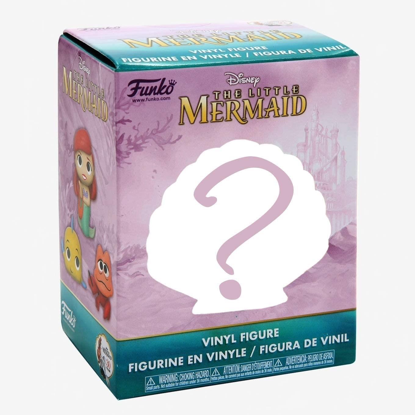 Disney The Little Mermaid Mini Vinyl Figures 6 cm (12-Pack Display Case) – Collectible Blind Box Mini Figure Set