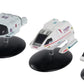 Shuttlecraft Set 5 (Air Tram, Tug, Galileo & Type-8) Model Diecast SSSUK713 Collector's Ships (Eaglemoss / Star Trek)