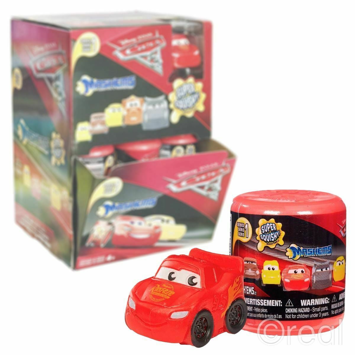 Disney Pixar's CARS 3 - 10 x MASH'EMS Sealed Capsule (Series 1) tech4kids