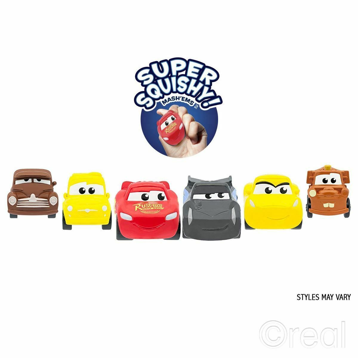 Disney Pixar's CARS 3 - 10 x MASH'EMS Sealed Capsule (Series 1) tech4kids