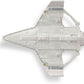 #74 Kira's Bajoran Raider Starship Die-Cast Model (Eaglemoss / Star Trek)