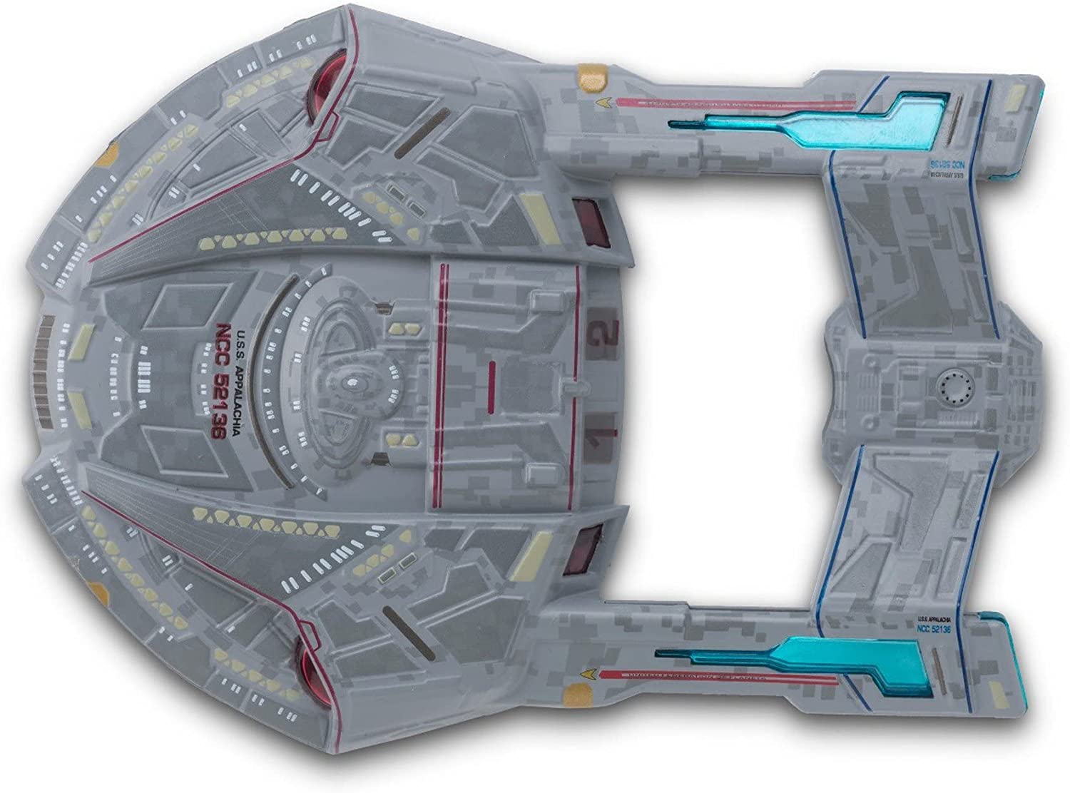 #54 / #05 Steamrunner-class (U.S.S. Appalachia NCC-52136) Wave 3 2021 Window Boxed Model Diecast Ship (Eaglemoss / Star Trek)