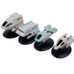 Shuttlecraft Set 1 (Galileo II & Goddard & Chaffee & Cochrane) Model Diecast Ship (Eaglemoss / Star Trek)