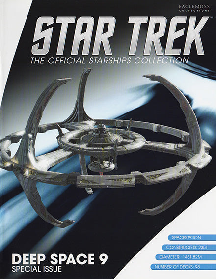 #01 Deep Space 9 DS9 Model Die-cast Ship SPECIAL ISSUE (Eaglemoss Star Trek)